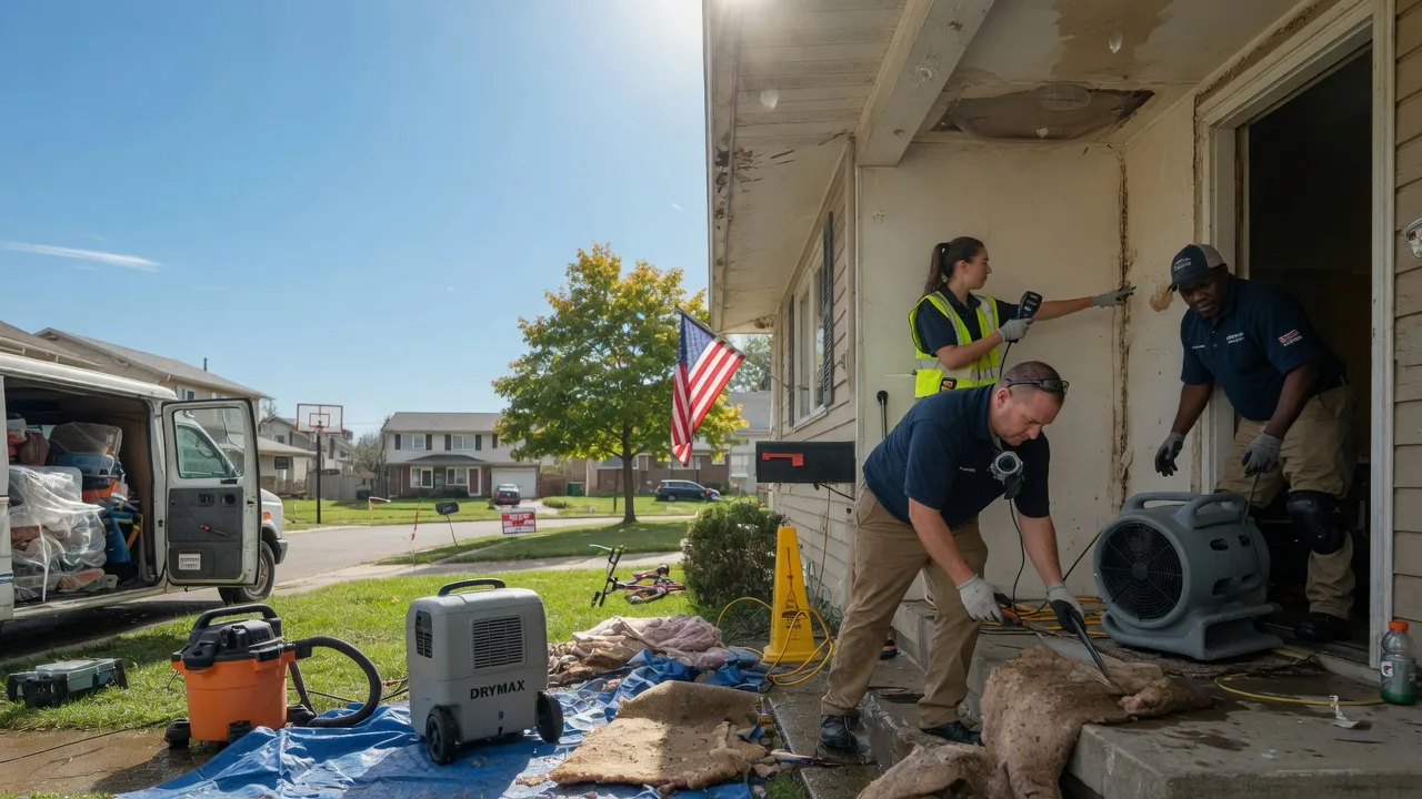 Water Damage Restoration in Hemlock, IN near me